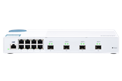 Kytkimet - QNAP QSW-M408S 10 GbE Layer 2 -verkkohallittava kytkin - QSW-M408S