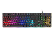 Näppäimistöt - Deltaco GAMING Full Size - Pelinäppäimistö - Pohjoismainen - Musta - GAM-021-RGB