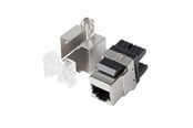 Lisätarvikkeet - Lanberg KSF6-1000 Keystone Module RJ45 - LSA CAT.6 FTP 180° - KSF6-1000