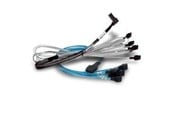 SAS / SCSI kaapelit - Broadcom Cable x8 8654 2x4 8643 9402 BLK SAS 1M - 05-60003-00