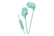 Kuulokkeet - JVC In Ear Headphones with remote and microphone. Mint - HA-FR15-Z-E