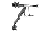 Näytön kiinnitys - StarTech.com Desk Mount Dual-Monitor Arm - ARMSLIMDUAL2USB3