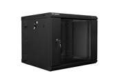 Räkit - Rack - Lanberg WF02-6609-10B - 9U - Wall Mount Rack Cabinet - WF02-6609-10B