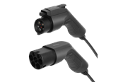 Sähköauton lataus - Deltaco e-Charge kabel Tyyppi 2 til Tyyppi 1 1 fase 16A 5m - EV-1105