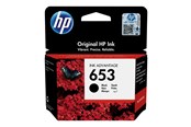 Mustepatruunat, värikasetit ja lisävarusteet - HP 653 / 3YM75AE Musta Ink - 3YM75AE