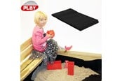 Ulkoleikit - Nordic Play Hiekkalaatikon pohjakangas 170 x 170 cm, musta - 805-735