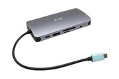 Telakointiasemat - I-Tec USB-C Metal Nano Dock HDMI/VGA with LAN + Power Delivery 100 W - C31NANODOCKVGAPD