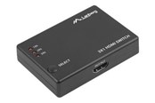 Näyttö- & audiokytkimet - Lanberg SWV-HDMI-0003 - video/audio switch - 3 ports - SWV-HDMI-0003