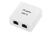 Lisätarvikkeet - Lanberg network surface mount box - OS6-0002-W