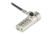 Järjestelmän lisävarusteet - StarTech.com Laptop Cable Lock - Combination Lock for Wedge Lock Slot security cable lock - LTLOCKNBL