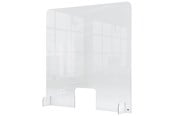 Tilanjakajat - Nobo kassasuoja / suojapleksi aukolla - kirkas akryyli - 700x850mm - 1915488