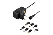 Kannettavan laturit - Deltaco strømadapter 230V til 3-12V DC 600mAh uds - PSR-06A