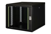 Räkit - Rack - DIGITUS DN-19 09U-6/6-SW - 9U - Wall Mounting Rack Cabinet - DN-19 09U-6/6-SW