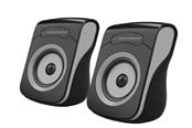 Kaiuttimet - PC - Esperanza Glosniki 2.0 USB Flamenco czarno-szare - EP140KE