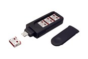 Järjestelmän lisävarusteet - Roline USB Port Blocker Set. (Key + 4 Locks) - 11.02.8330