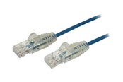 Verkkokaapelit - StarTech.com 1.5m CAT6 Cable - Sininen Slim CAT6 Patch Cord - Snagless - LSZH - patch cable - 1.5 m - Sininen - Sininen - 1m - N6PAT150CMBLS