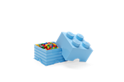 Lastenhuone - LEGO STORAGE BRICK 4 - LIGHT Sininen - 40031736