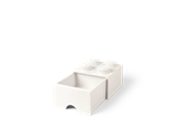 Lastenhuone - LEGO BRICK DRAWER 4 - WHITE - 40051735