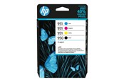 Mustepatruunat, värikasetit ja lisävarusteet - HP 950 / CN049AE Musta Ink - Mustepatruuna 4 väriä - 6ZC65AE
