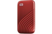 SSD 2 - SANDISK WD My Passport SSD - 1TB - Punainen - Ulkoinen SSD - WDBAGF0010BRD-WESN
