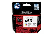 Mustepatruunat, värikasetit ja lisävarusteet - HP 653 / 3YM74AE Kolmivärinen muste (syaani, magenta, keltainen) - 3YM74AE