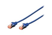 Verkkokaapelit - DIGITUS patch cable - 10 m - blue RAL 5017 - 10m - DK-1644-100/B