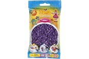 Luovat leikit - Hama Beads Purple 1000 pcs - 207-07
