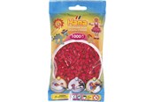 Luovat leikit - Hama Ironing beads-hot red 1000 pcs - 207-29
