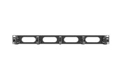 Kaapelihyllyt, Kaapelisukat & Kaapelisiteet - Lanberg AK-1205-B - cable organizer - 1U - 19" - AK-1205-B