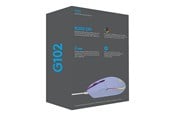 Hiiret - Logitech G102 LIGHTSYNC - Lilakki - Pelihiiri - Optinen - 6 painiketta - Violetti RGB-valolla - 910-005854
