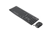 Näppäimistöt - Logitech MK295 Silent Wireless Combo - Off Valkoinen - US - Näppäimistö ja Hiirisetti - Englanti (US) - Hopea - 920-009824