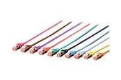 Verkkokaapelit - DIGITUS patch cable - 10 m - grey - Harmaa - 10m - DK-1644-100