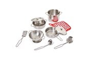 Leikkikeittiöt ja tarvikkeet - Junior Home JH My Pots & Pans -keittiötarvikesetti leikkeihin - 505128