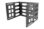 Räkit - Rack - Lanberg FB01-5408-10B Folding Bracket Wall-Mount 19" 8U 497x400/240 Black - FB01-5408-10B
