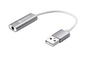 Äänikortit - Sandberg Kuulokkeet USB converter Silver/White - 134-13