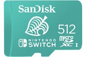 Muistikortti - SANDISK Nintendo Switch microSD - 100MB/s - 512GB - Animal Crossing edition - SDSQXAO-512G-GNCZN