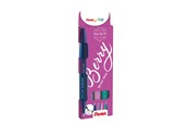 Kirjoitus- ja piirustustarvikkeet - Pentel SES15B-4 Harjamerkki kynä BERRY setti - SES15B-4