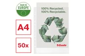 Kansio- ja muovitaskut & Hakemistot - Esselte Recycle kansiotasku A4 Premium - 627501