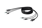 KVM-kaapelit - Belkin Turvallinen KVM Combo -kaapeli - F1D9019B06T
