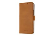 Puhelin - Kannet ja kotelot - Insmat PREMIUM FLIPCASE IPHONE 12 PRO BROWN - 650-2896
