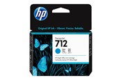 Mustepatruunat, värikasetit ja lisävarusteet - HP 712 / 3ED67A syaani muste - 3ED67A