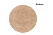 Kannakkeet & Saranat  - Home>it Træknop Ø90 - egetræ - 12806