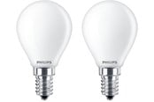 Lamput - Philips LED-lamppu LED-klassikko 25W P45 E14 WW FR ND 2PF/6 E14 - 929001345470