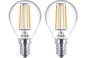 Lamput - Philips LED-lamppu LED-klassikko 40W P45 E14 WW CL ND 2PF/6 E14 - 929001890467