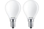 Lamput - Philips LED-lamppu Classic Candle 4.3W/827 (40W) Frosted 2-pack E14 - 929001345567
