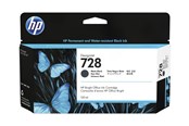 Mustepatruunat, värikasetit ja lisävarusteet - HP 728 / 3WX25A Matte Musta Ink - 3WX25A