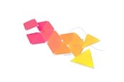 Smart Home - Älykoti - Nanoleaf Shapes - Triangles aloituspakkaus - 15 Paneelia - NL47-6002TW-15PK
