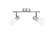 Valaisimet - Philips jutekangas baari/putki nikkeli 2x40W 230V - 915005219401