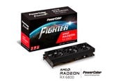 Näytönohjaimet - PowerColor Radeon RX 6800 Fighter - 16GB GDDR6 RAM - Näytönohjaimet - AXRX 6800 16GBD6-3DH/OC