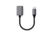 USB kaapelit - Satechi USB-C to USB-A 3.0 Adapter Space Harmaa - ST-UCATCM